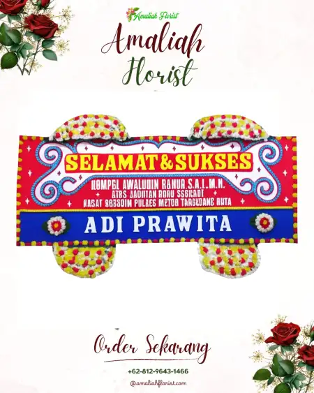 Papan Bunga Ucapan Selamat Cihanyawar
